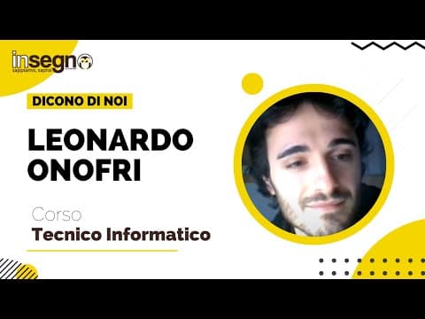 Testimonianza Corso Tecnico Informatico