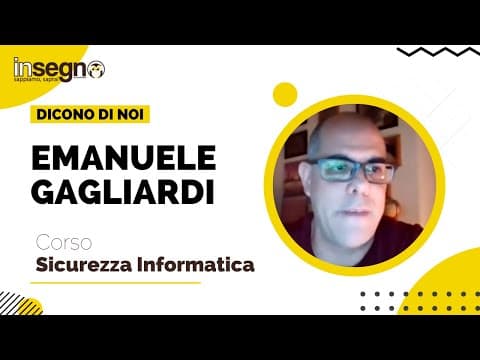 Testimonianza Emanuele Gagliardi