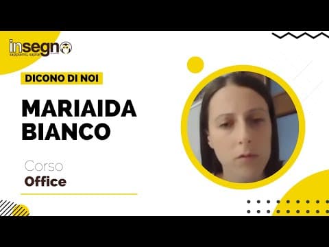 Testimonianza Corso Office