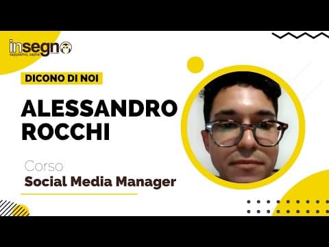 Testimonianza Corso Social Media Manager