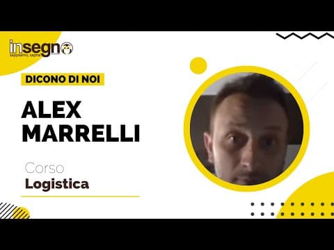 Testimonianza Corso Logistica & Magazzino