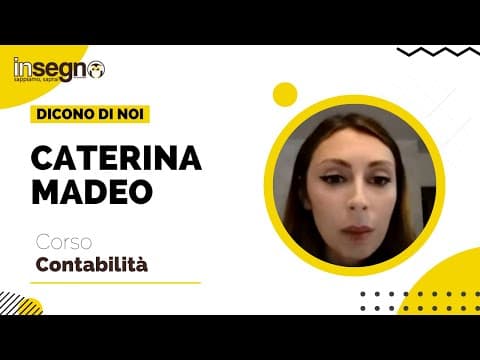 Testimonianza Corso di Contabilità