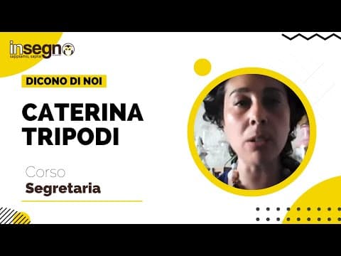Testimonianza Caterina Tripodi